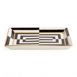 Jonathan Adler UK Op Art Rectangle Tray