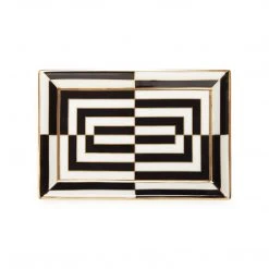 Jonathan Adler UK Op Art Rectangle Tray
