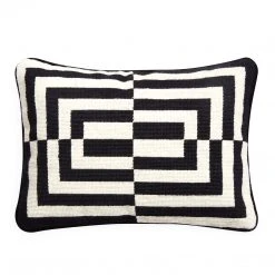 Jonathan Adler UK Cushions & Throws Op Art Rectangle Cushion
