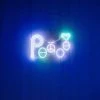 Jonathan Adler UK Peace, LED Neon Sign YELLOWPOP X Jonathan Adler