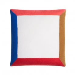 Jonathan Adler UK Perimeter Cashmere Knit Square Cushion