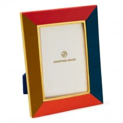 Jonathan Adler UK Perimeter Leather Frame 10cm X 15cm