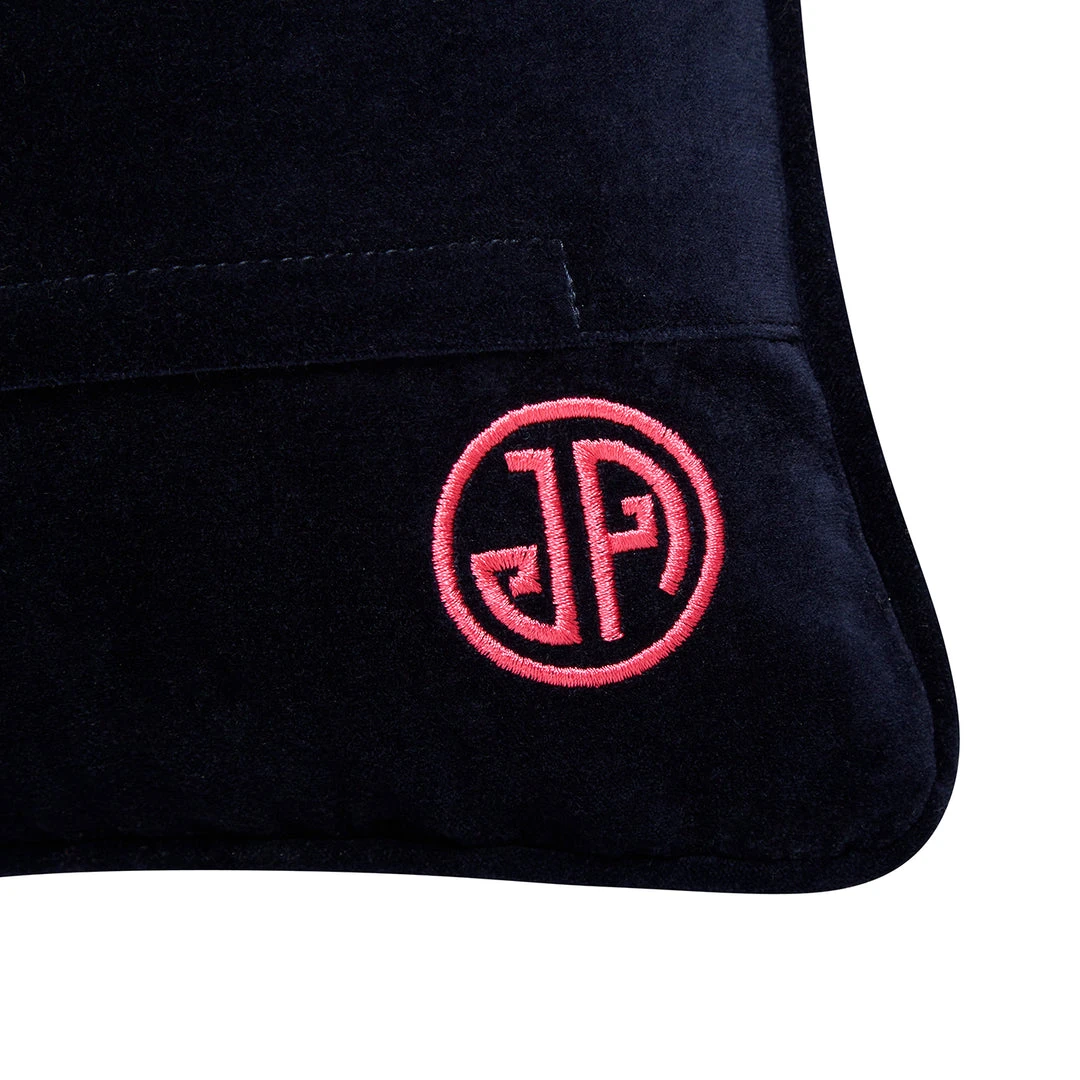 Jonathan Adler UK Boss Lady Needlepoint Cushion Cushions & Throws