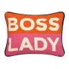 Jonathan Adler UK Boss Lady Needlepoint Cushion Cushions & Throws
