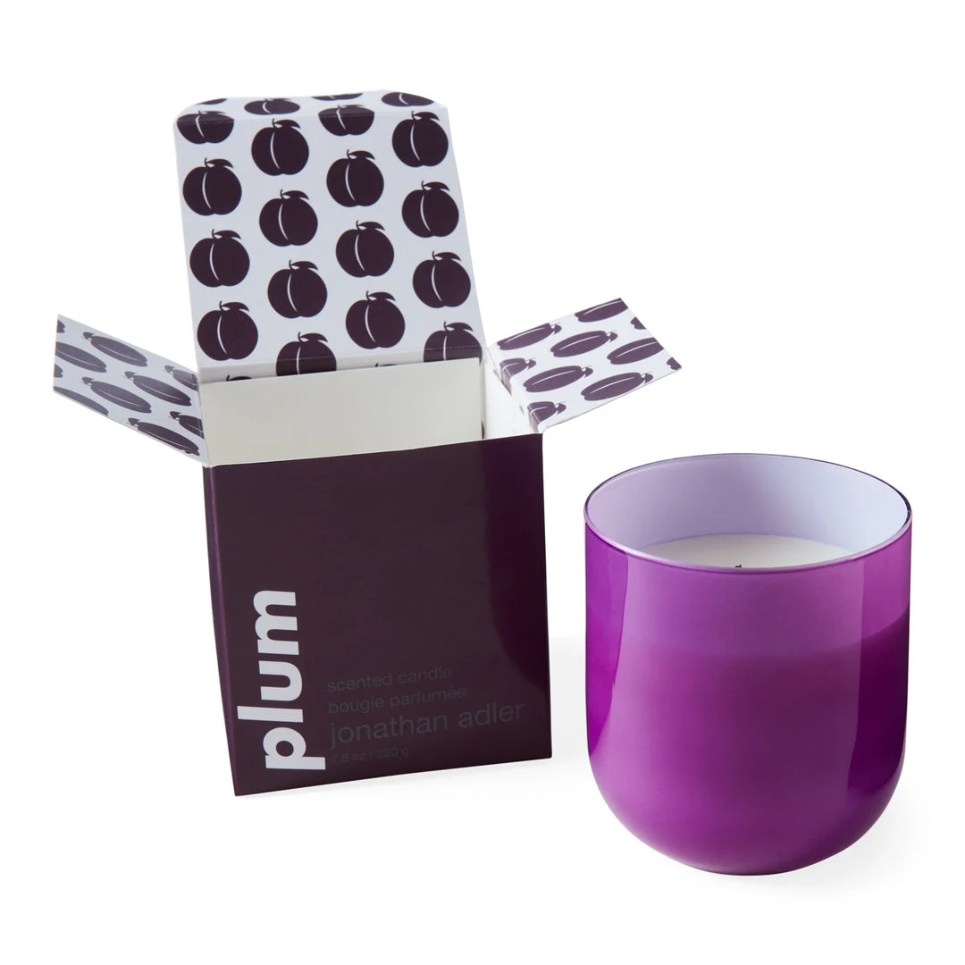 Jonathan Adler UK Plum Pop Candle Décor