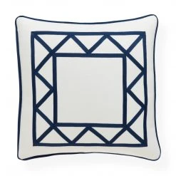 Jonathan Adler UK Positano Border Outdoor Cushion New