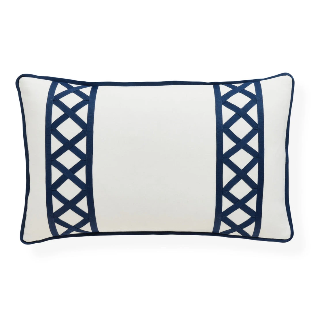 Jonathan Adler UK Positano Stripe Outdoor Cushion New