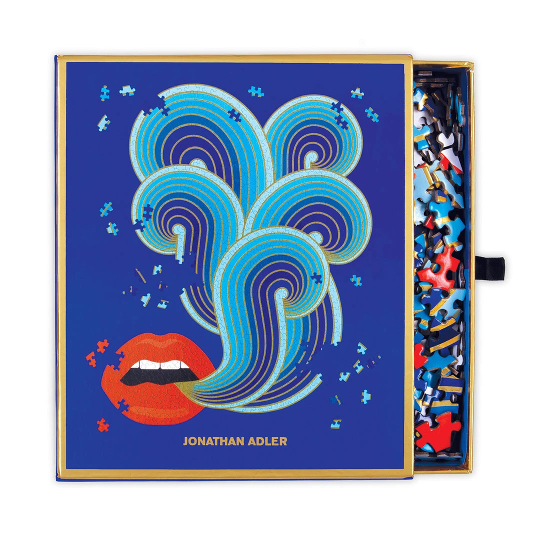 Jonathan Adler UK Bestsellers Lips Shaped Puzzle