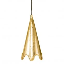 Jonathan Adler UK Lighting Brass Ripple Pendant
