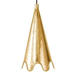 Jonathan Adler UK Lighting Brass Ripple Pendant