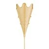 Jonathan Adler UK Lighting Brass Ripple Torchiere Sconce