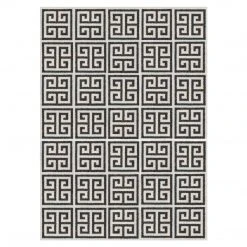 Jonathan Adler UK Greek Key Reversible Peruvian Flat Weave Rug Rugs