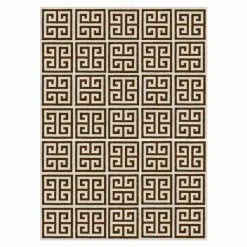 Jonathan Adler UK Greek Key Reversible Peruvian Flat Weave Rug Rugs