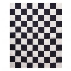 Jonathan Adler UK Large Scale Checkerboard Flat Weave Rug