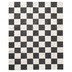 Jonathan Adler UK Large Scale Checkerboard Flat Weave Rug