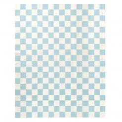 Jonathan Adler UK Medium Scale Checkerboard Flat Weave Rug