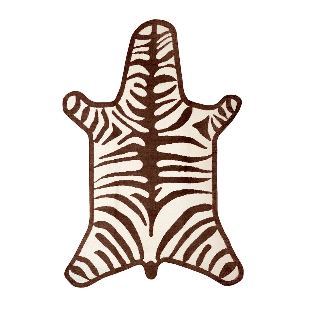 Jonathan Adler UK Zebra Peruvian Flat Weave Rug Rugs