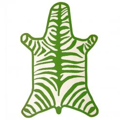 Jonathan Adler UK Zebra Peruvian Flat Weave Rug Rugs