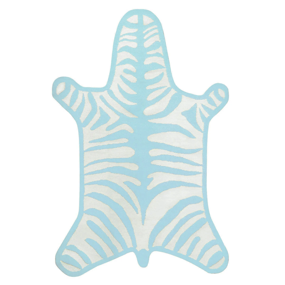 Jonathan Adler UK Zebra Peruvian Flat Weave Rug Rugs
