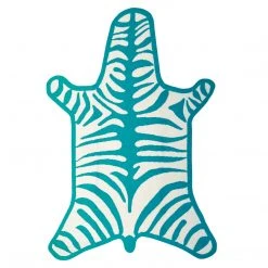 Jonathan Adler UK Zebra Peruvian Flat Weave Rug Rugs