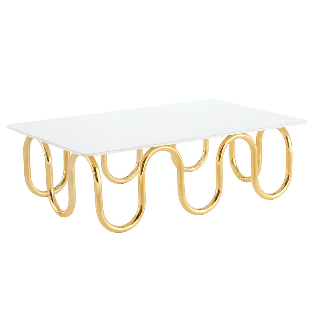 Jonathan Adler UK New Scalinatella Rectangular Cocktail Table