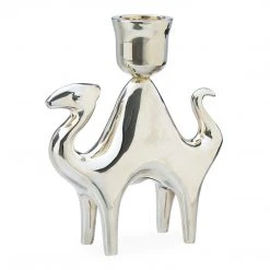 Jonathan Adler UK Silver-Plated Camel Candle Holder The Kingdom