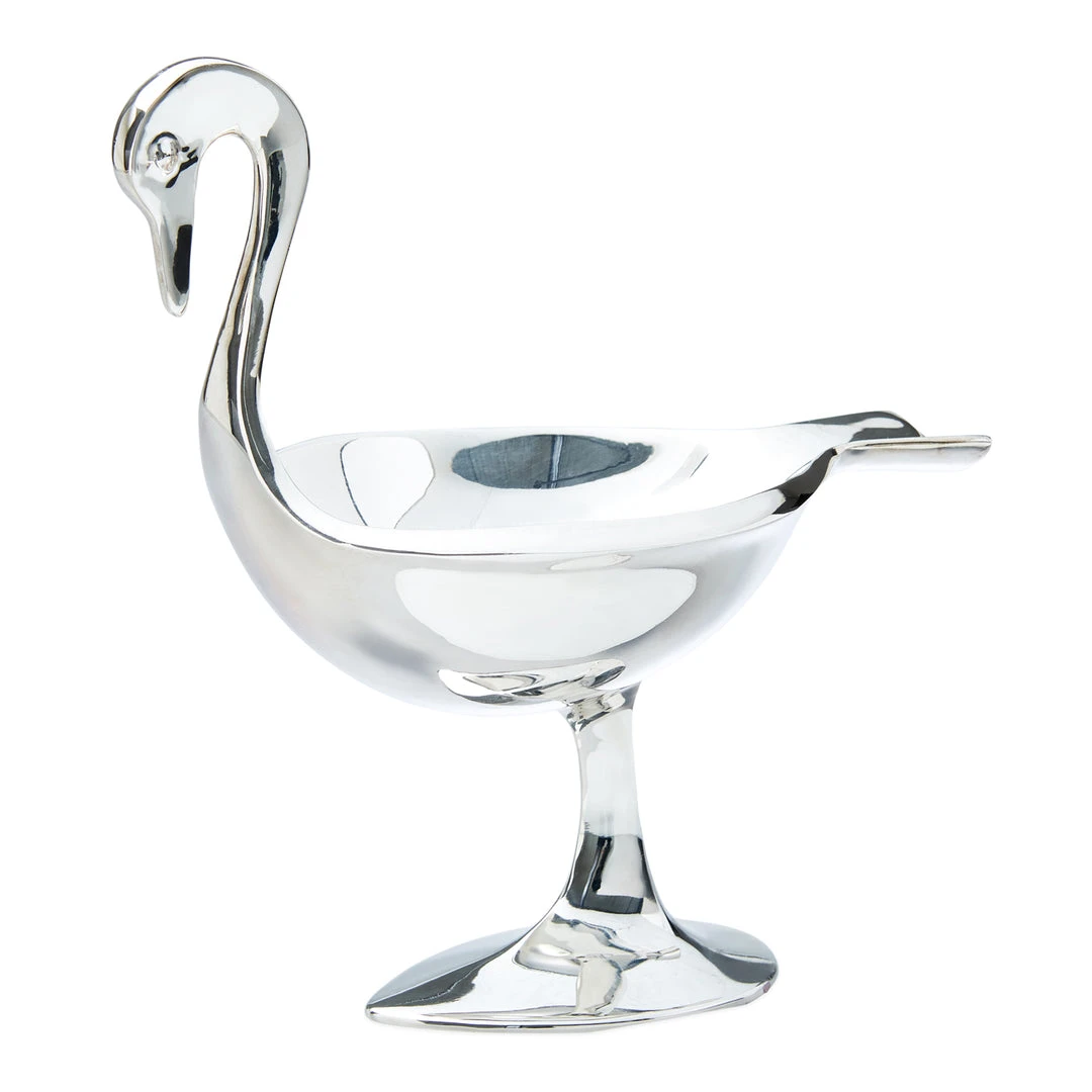 Jonathan Adler UK The Kingdom Medium Silver-Plated Bird Bowl