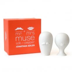 Jonathan Adler UK Head To Toe Mr. & Mrs. Muse Salt & Pepper Set