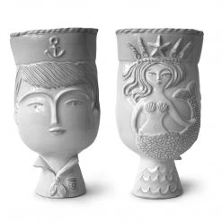 Jonathan Adler UK Utopia Sailor/Mermaid Vase Vases