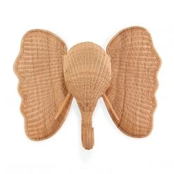 Jonathan Adler UK Wicker Elephant Wall Art