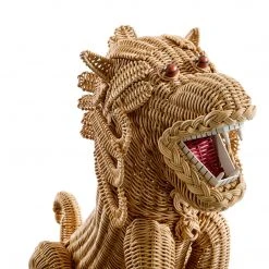 Jonathan Adler UK New Wicker Foo Dog