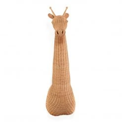 Jonathan Adler UK New Wicker Giraffe Wall Art