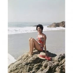 Jonathan Adler UK "Young Woman Sitting Beside The Sea" From Getty Images Art